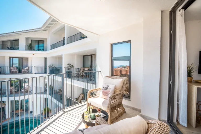 Superior Double w. Sea View - Payava Hotel Kalkan (photo 13)
