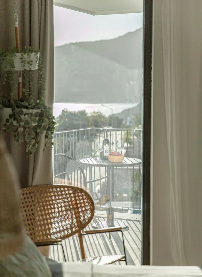 Twin Room w. Sea View - Payava Hotel Kalkan (photo 6)
